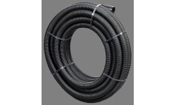 DRAIN PEHD Ø160 NOIR 25M PERFORE