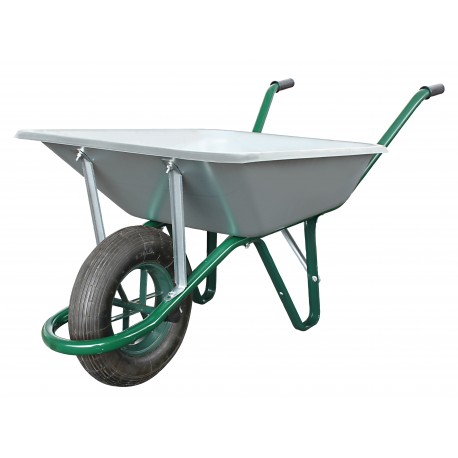 BROUETTE POLYVALENTE 100 L GALVA - ROUE GONFLABLE