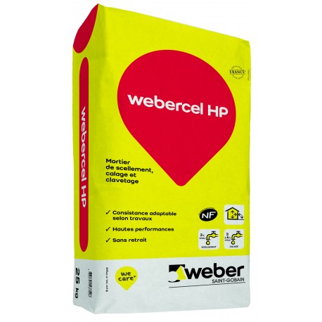 webercel HP et HP microbéton