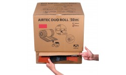 CARTON DUO-ROLL 310 MM x 50 M ROUGE