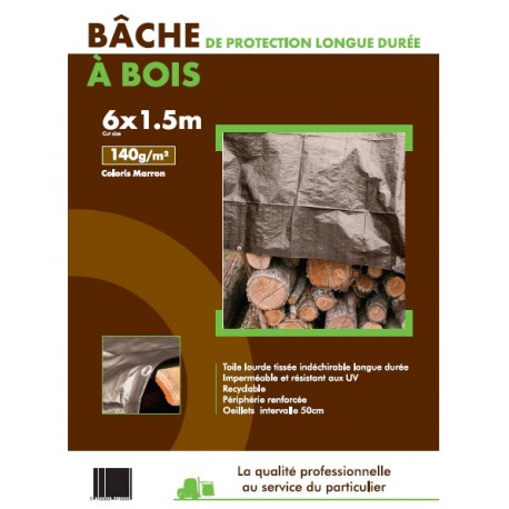 BÂCHE À BOIS