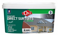 Peinture direct sur toits Acrytol Rouge 2.5 L