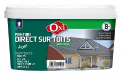 Peinture direct sur toits Acrytol Rouge brun 2.5 L