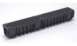 CANIVEAU DRAINYL CP + GRILLES POLYAMIDES