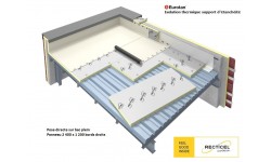 Eurotan®, isolation thermique support d'étanchéité sur acier ou bois