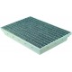 Paillasson encastrable MEARIN 750 x 500 + Tapis Rips gris clair