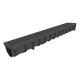 CANIVEAU MEAFLUID100 BLACK+GRILLES PASSERELLE POLYAMIDE C250 1M CX