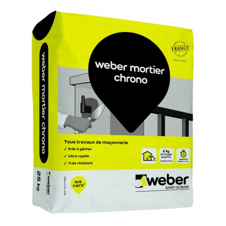 weber mortier chrono