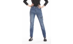 Jeans de travail multi poches denim stretch BETTY brossé T.42