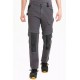 Pantalon coupe charpentier avec ouverture pour insertion de genouillères HARDY T.48