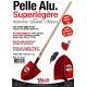 PELLE RONDE 27CM SUPER LEGERE AVEC MANCHE BOIS 130CM