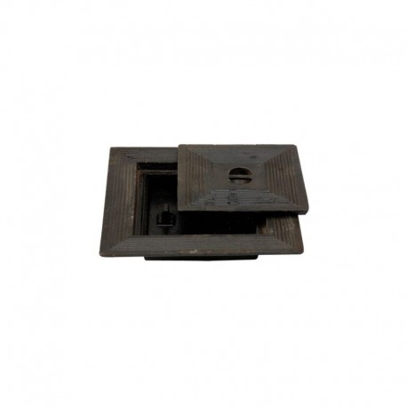 COUVERCLE FONTE DOUBLE 50X50CM