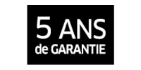 5 ans de garantie