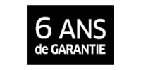 6 ans de garantie